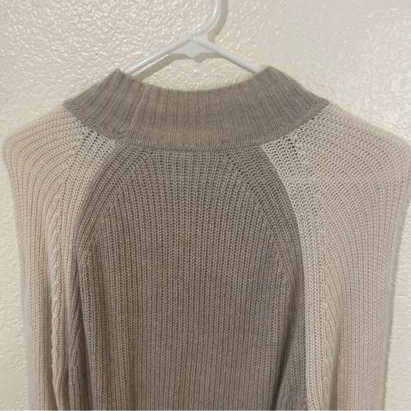 Splendid Alta Colorblock Cashmere Lambs Wool Viscose Blend Sweater Size XS - Picture 7 of 9